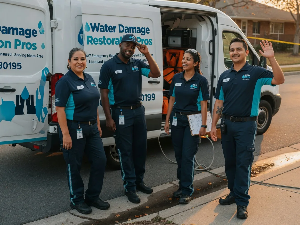 Water Damage Restoration company in Gustine, TX