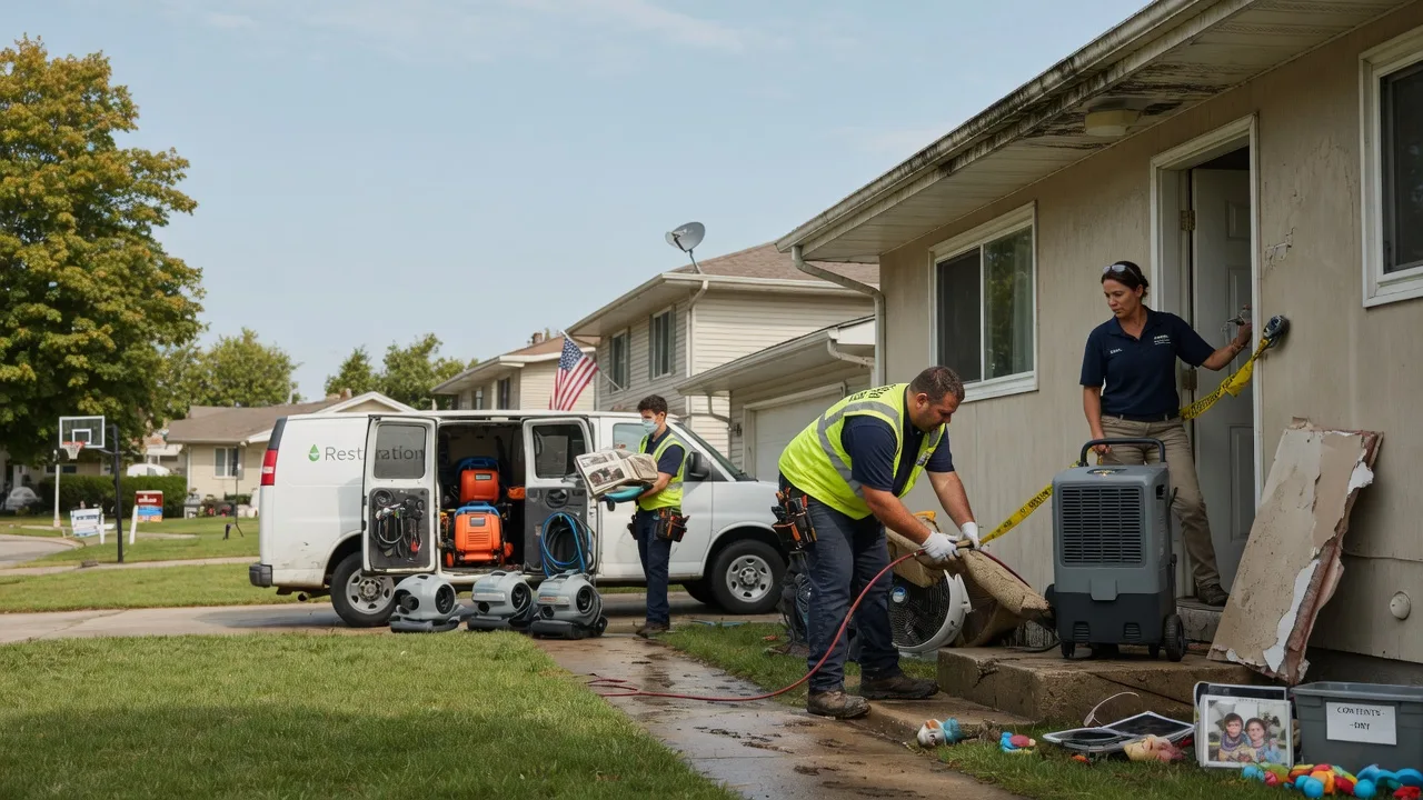 Water Damage Restoration in Gustine, TX near me